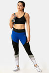 Zelocity Quick Dry Gym Leggings - Olympian Blue — thumbnail 4